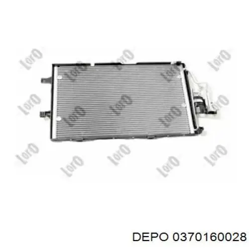 Радіатор кондиціонера 0370160028 Depo/Loro/Abakus