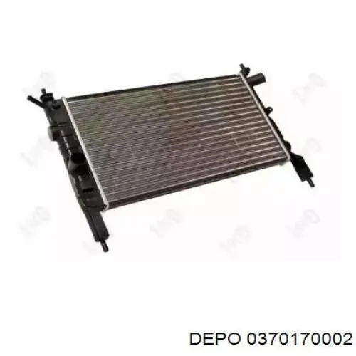 Радіатор основний Depo/Loro/Abakus 0370170002 ціна, від 38.73 USD