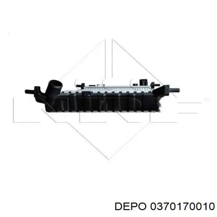 Купити 0370170010 Depo/Loro/Abakus Радіатор двигуна