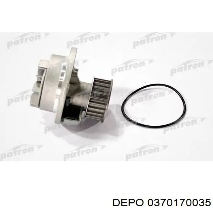 Купити 0370170035 Depo/Loro/Abakus Радіатор двигуна