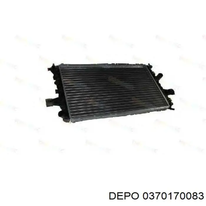 Купити 0370170083 Depo/Loro/Abakus Радіатор двигуна
