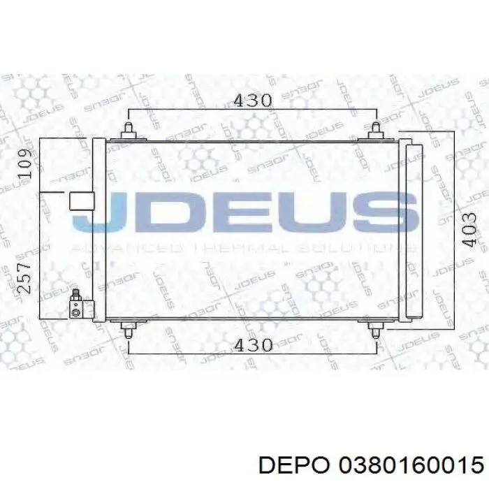 0380160015 Depo/Loro/Abakus Конденсатор