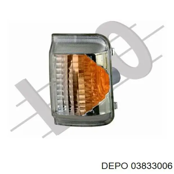 Покажчик повороту дзеркала, правий Depo/Loro/Abakus 03833006 ціна, від 6.21 USD