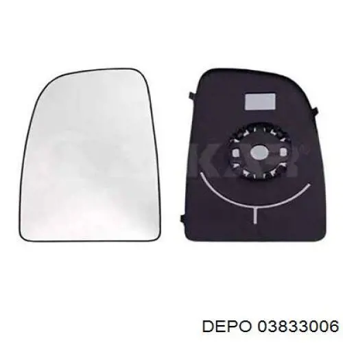 Покажчик повороту дзеркала, правий 03833006 Depo/Loro/Abakus