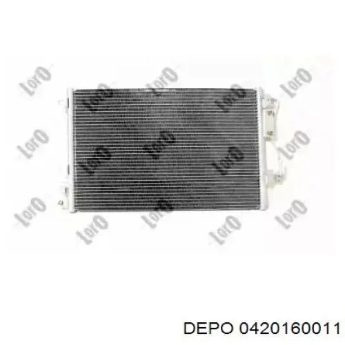 0420160011 Depo/Loro радіатор кондиціонера