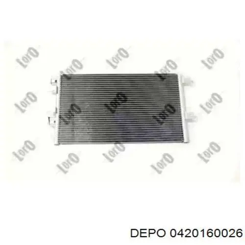 Конденсатор кондиціонера Depo/Loro/Abakus 0420160026 ціна, від 52.99 USD