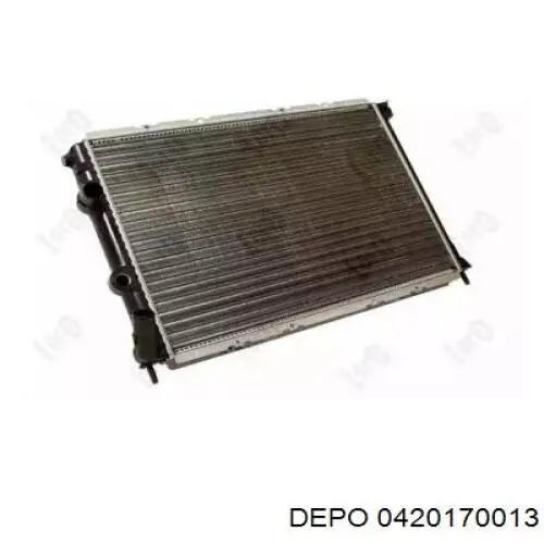 0420170013 Depo/Loro радіатор охолодження двигуна