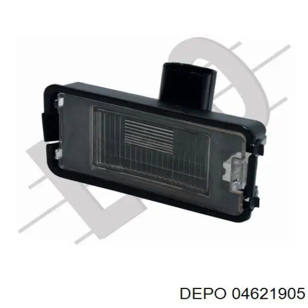 Ліхтар підсвічування заднього номерного знака 04621900LED Depo/Loro/Abakus