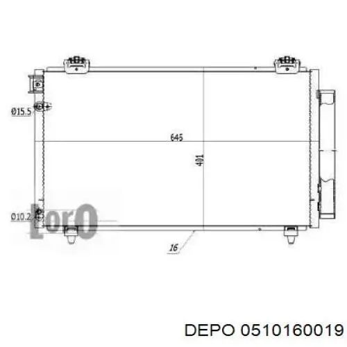 0510160019 Depo/Loro/Abakus Конденсатор