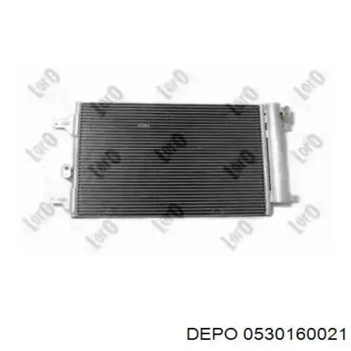 Купити 0530160021 Depo/Loro/Abakus Радіатор системи охолодження кондиціонера