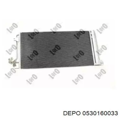 Конденсатор кондиціонера Depo/Loro/Abakus 0530160033 ціна, від 74.65 USD