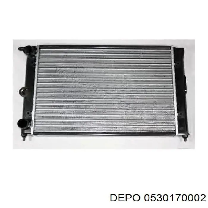 Радіатор 0530170002 Depo/Loro/Abakus