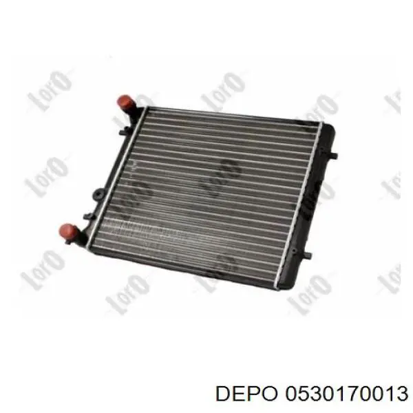 0530170013 Depo/Loro радіатор охолодження двигуна