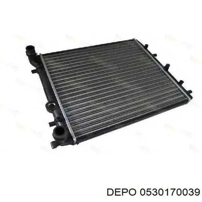 Радіатор основний Depo/Loro/Abakus 0530170039 ціна, від 36.83 USD