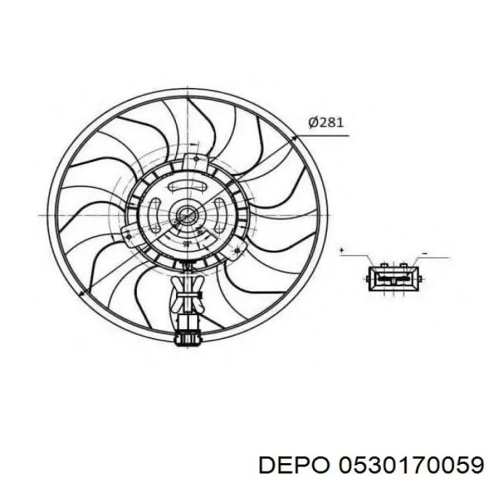Радіатор основний Depo/Loro/Abakus 0530170059 ціна, від 65.31 USD