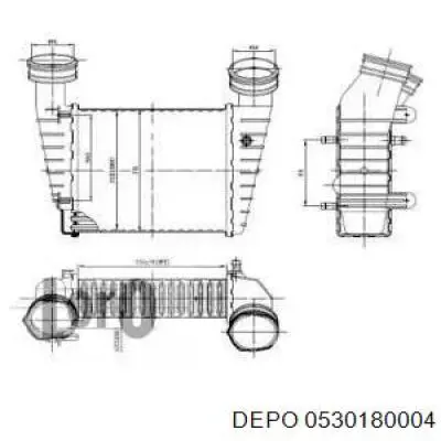 Інтеркулер 0530180004 Depo/Loro/Abakus
