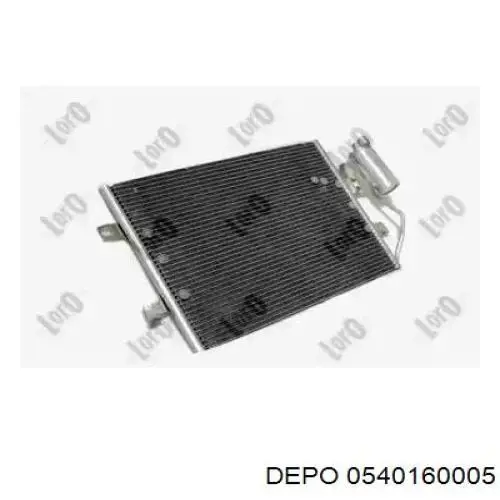 Купити 0540160005 Depo/Loro/Abakus Радіатор системи охолодження кондиціонера