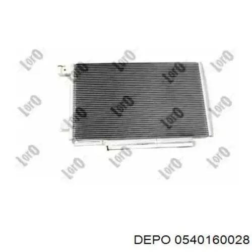 Радіатор кондиціонера 0540160028 Depo/Loro/Abakus