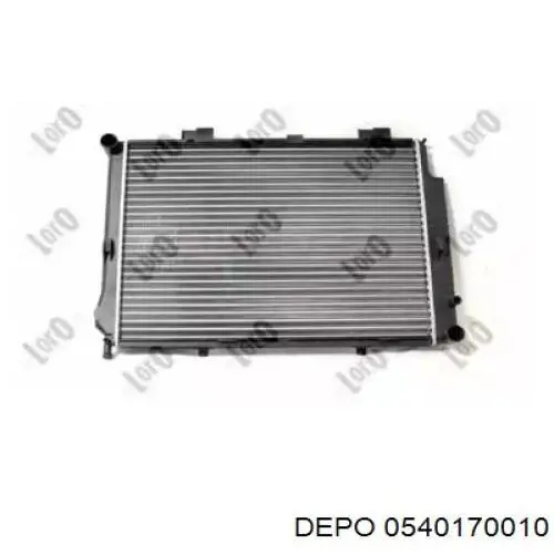 0540170010 Depo/Loro радіатор охолодження двигуна