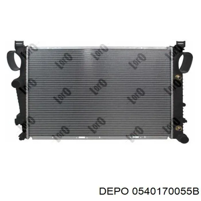 0540170055B Depo/Loro радіатор охолодження двигуна
