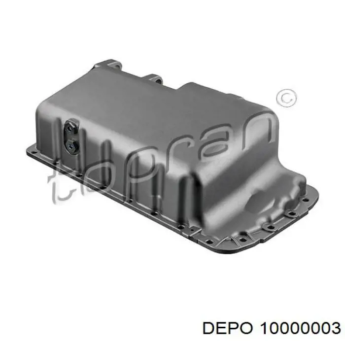 Піддон двигуна Depo/Loro/Abakus 10000003 ціна, від 47.43 USD