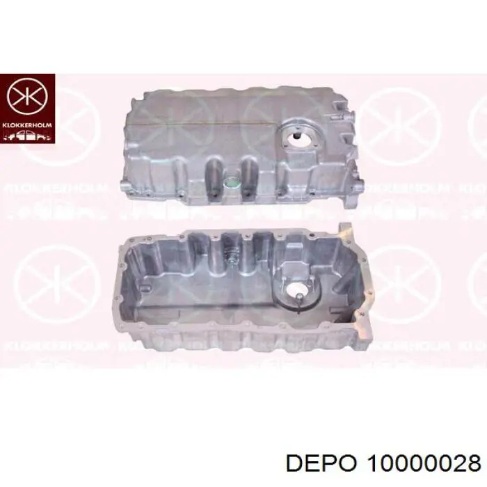 10000028 Depo/Loro піддон масляний картера двигуна