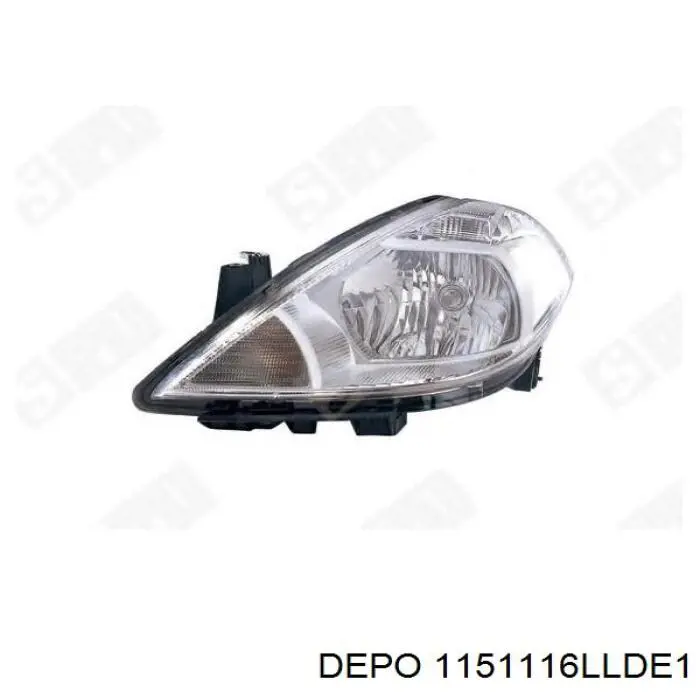 Фара ліва FP5014R1E Depo/Loro/Abakus