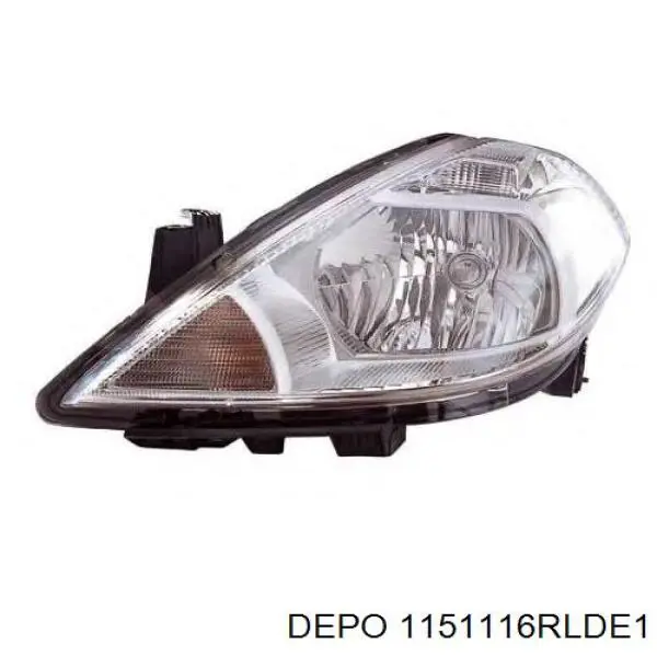 Фара права 26010ED025 Nissan/Infiniti