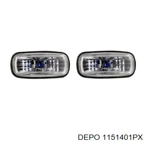 Повторювач повороту в крило Depo/Loro/Abakus 1151401PX ціна, від 4.56 USD