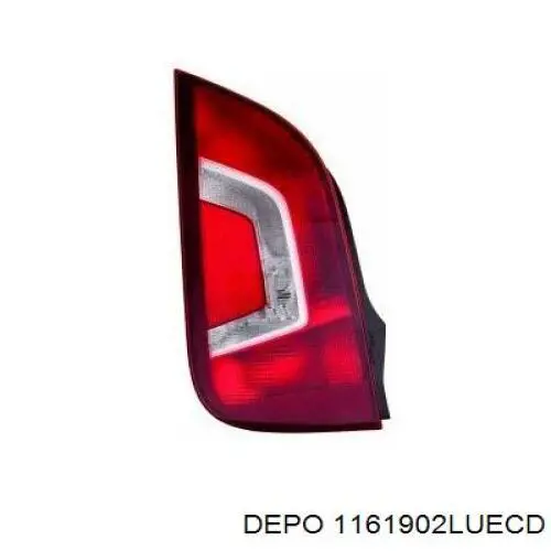Ліхтар задній лівий, зовнішній 1161902LUECD Depo/Loro/Abakus