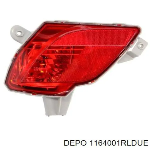 1164001RLDUE Depo/Loro/Abakus Фара задня, права