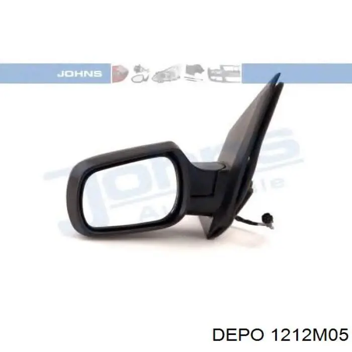 Ліве бічне дзеркало VAN Wezel 1805807 ціна, від 31.66 USD