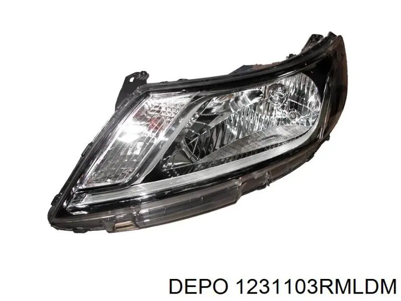 Фара правая Depo/Loro/Abakus 1231103RMLDM ціна, від 120.05 USD