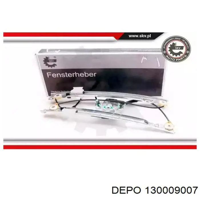 Склопідйомник передньої лівої двері PWR1001L Patron
