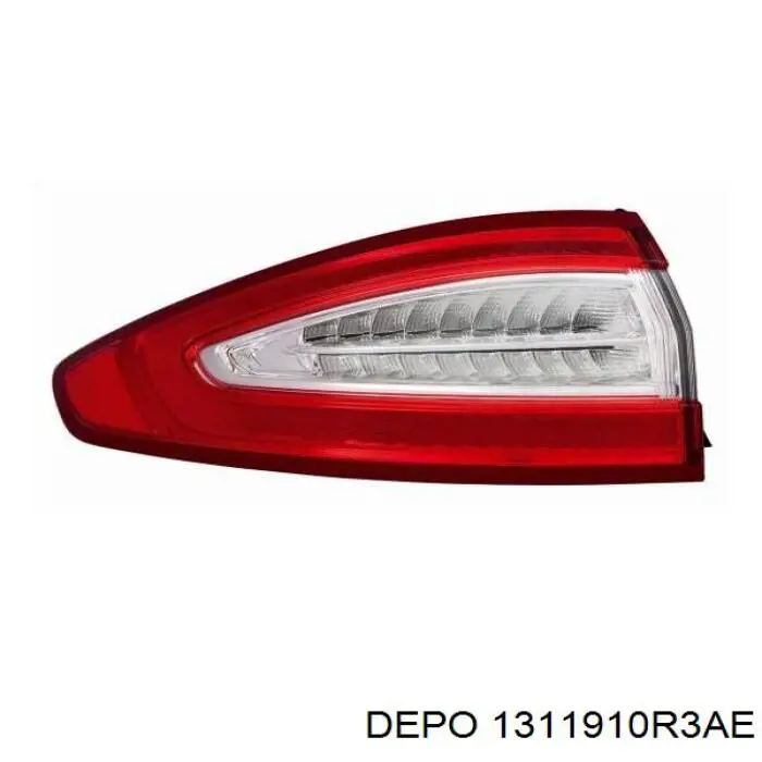 Ліхтар задній правий, зовнішній Depo/Loro/Abakus 1311910R3AE ціна, від 139.50 USD