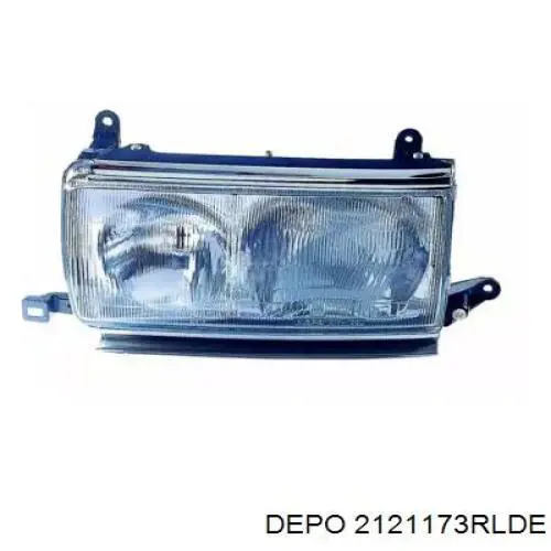 Фара права 817610E Polcar