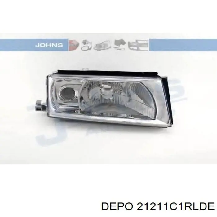 Фара правая Polcar 817910E ціна, від 72.22 USD