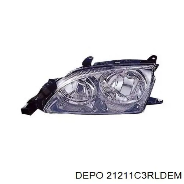 Купити 21211C3RLDEM Depo/Loro/Abakus Права блок фара