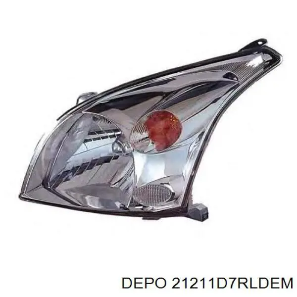 Фара права ZTY111065R Signeda