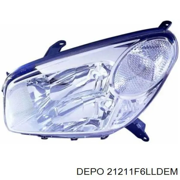 Блок фара ліва Depo/Loro/Abakus 21211F6LLDEM ціна, від 77.62 USD