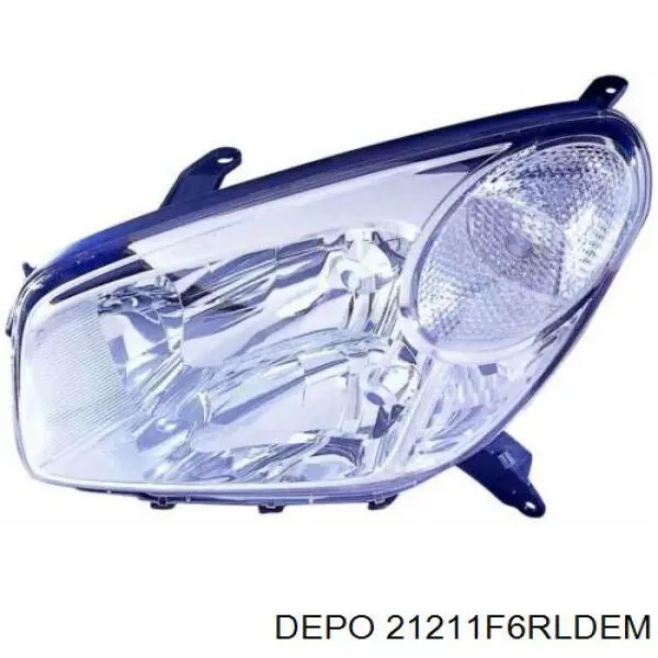 Права блок фара Depo/Loro/Abakus 21211F6RLDEM ціна, від 77.20 USD