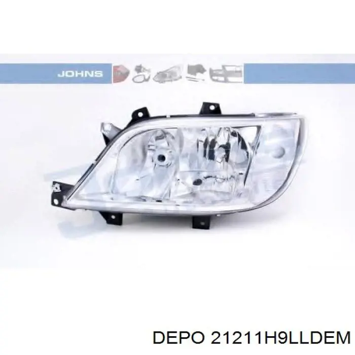 Купити 8117060A80 Toyota Фара ліва передня