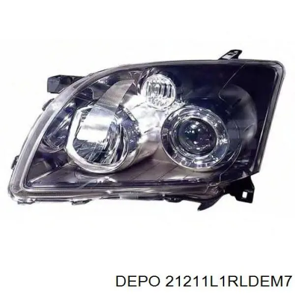 Купити 21211L1RLDEM7 Depo/Loro/Abakus Фара правая