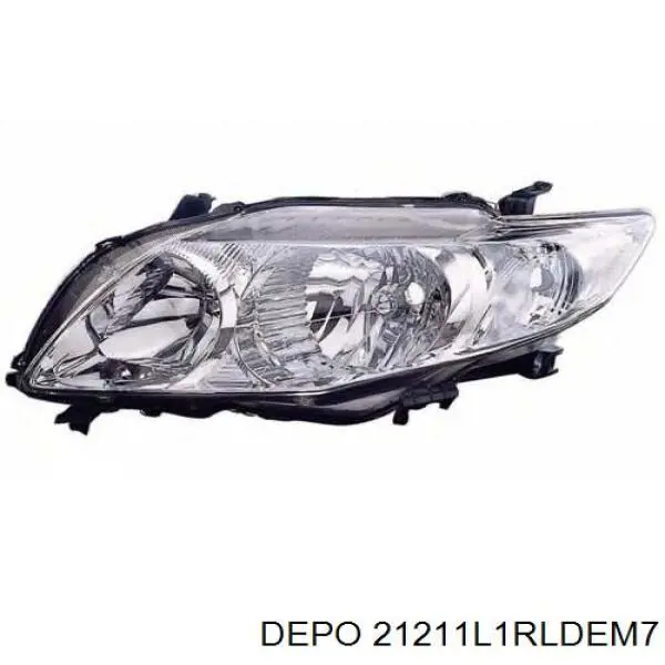 Купити ZTY1191R Signeda Права блок фара
