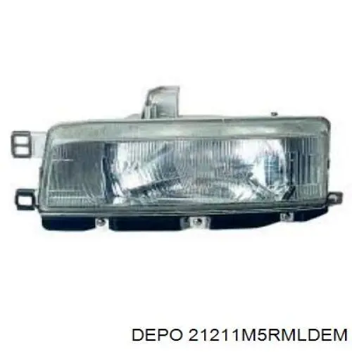 Основна фара - вставка Depo/Loro/Abakus 21211M5RMLDEM ціна, від 147.15 USD