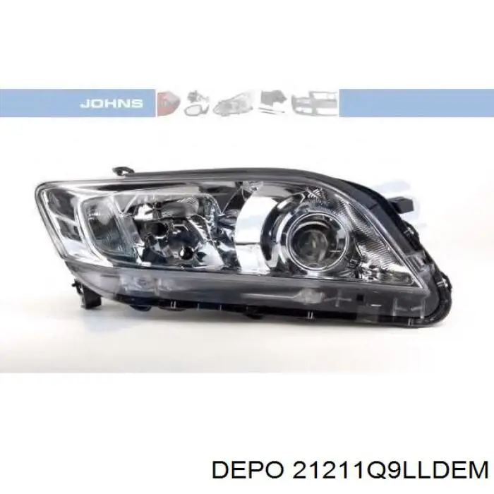 21211Q9LLDEM Depo/Loro/Abakus Фара дальнього світла в зборі