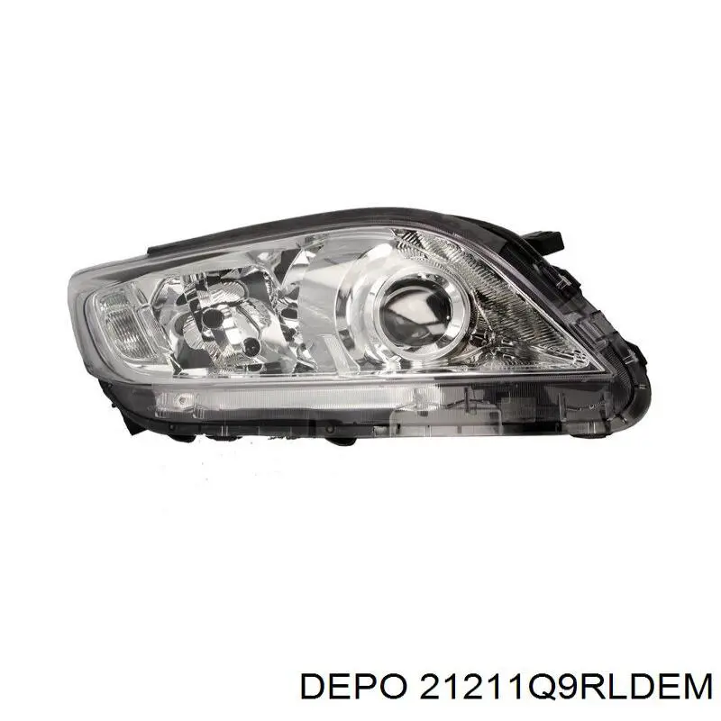 Основна фара - вставка Depo/Loro/Abakus 21211Q9RLDEM ціна, від 195.48 USD