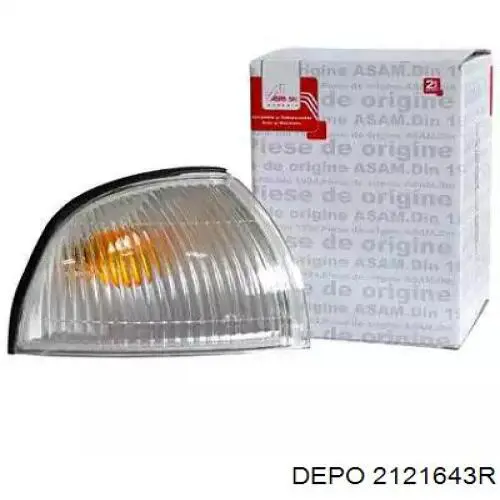 Правий покажчик повороту - лампа Depo/Loro/Abakus FP8142K2E ціна, від 1.27 USD