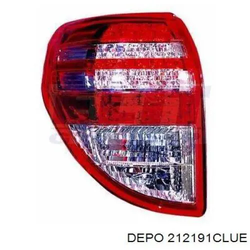 Ліхтар задній лівий, зовнішній 212191CLUE Depo/Loro/Abakus
