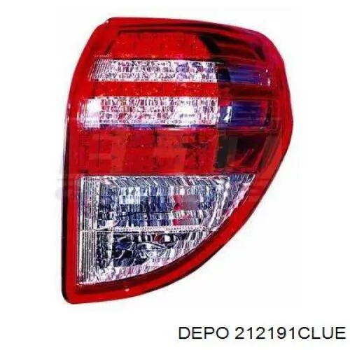 Купити 212191CLUE Depo/Loro/Abakus Ліхтар задній